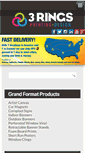 Mobile Screenshot of 3ringsprinting.com